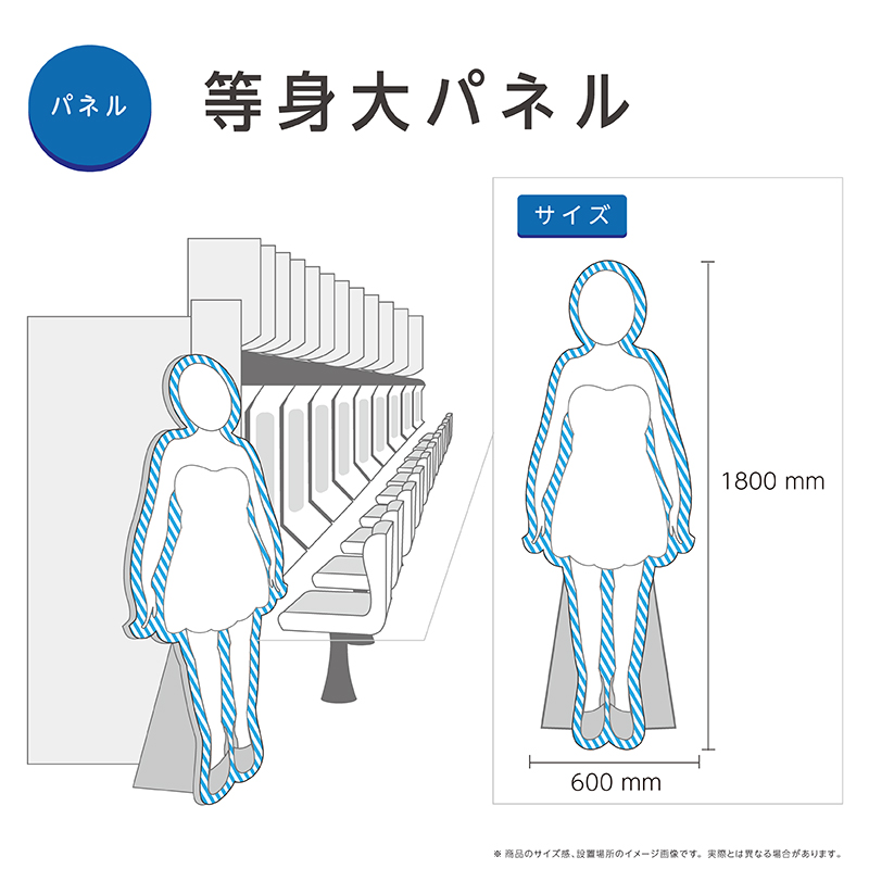 等身大パネル